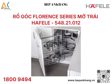 Rổ Góc Florence Series Mở Trái Hafele 548.21.012